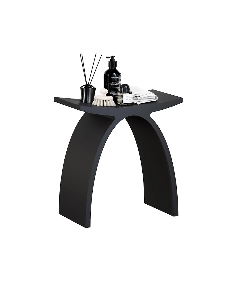 Casainc Freestanding Solid Surface Bathroom Shower Stool