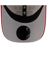 New Era Men's Cream/Scarlet San Francisco 49ers 2025 Nfl Draft 39THIRTY Flex Hat