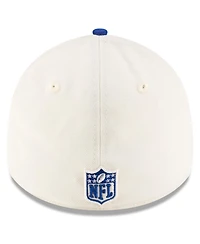 New Era Men's Cream/Royal Buffalo Bills 2025 Nfl Draft 39THIRTY Flex Hat