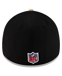 New Era Men's Black/Gold Orleans Saints 2025 Nfl Draft 39THIRTY Flex Hat