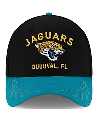 New Era Men's /Teal Jacksonville Jaguars 2025 Nfl Draft 39THIRTY Flex Hat