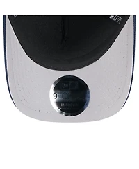 New Era Men's Black/Navy New England Patriots 2025 Nfl Draft 9FORTY A-Frame M-Crown Adjustable Hat