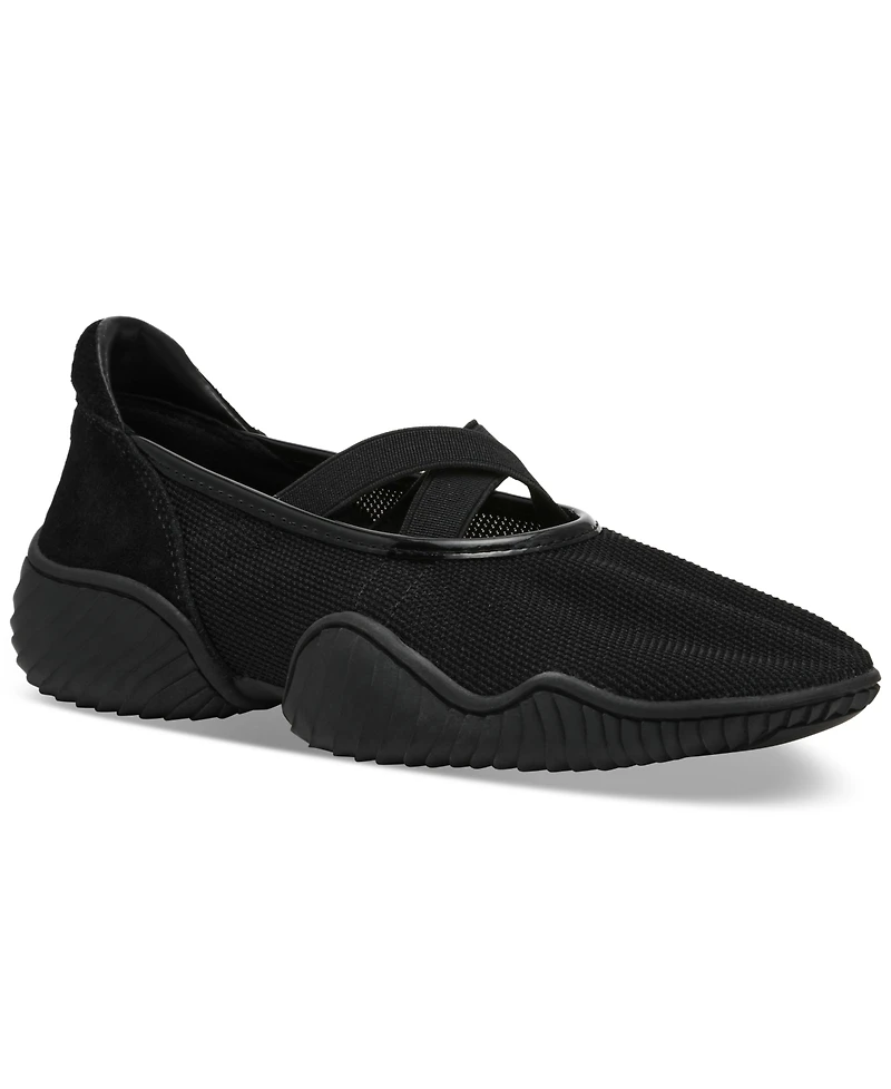 Steve Madden Women's Vador Crossband Mary-Jane Sneaker Flats