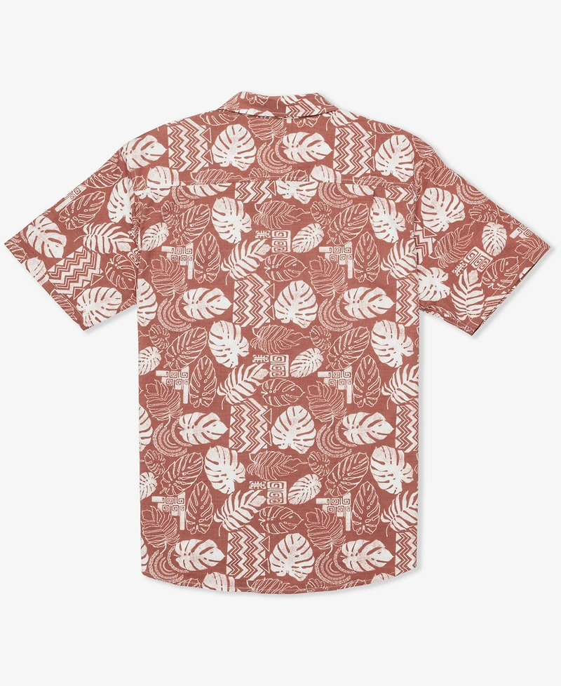 Hurley Men's Oao Lido Stretch Short Sleeve Shirt
