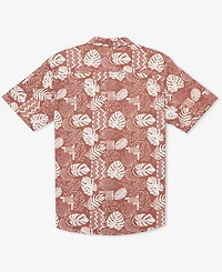 Hurley Men's Oao Lido Stretch Short Sleeve Shirt