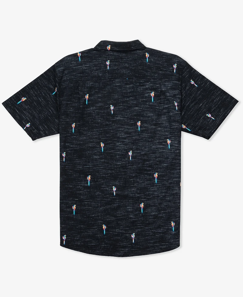 Hurley Men's Oao Lido Stretch Short Sleeve Shirt