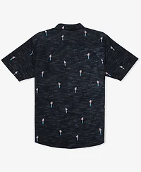 Hurley Men's Oao Lido Stretch Short Sleeve Shirt