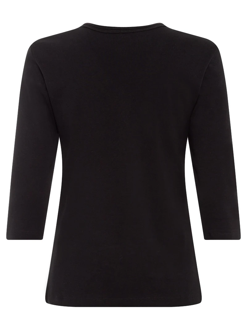 Olsen Women's Embellished V-Neckline T-Shirt