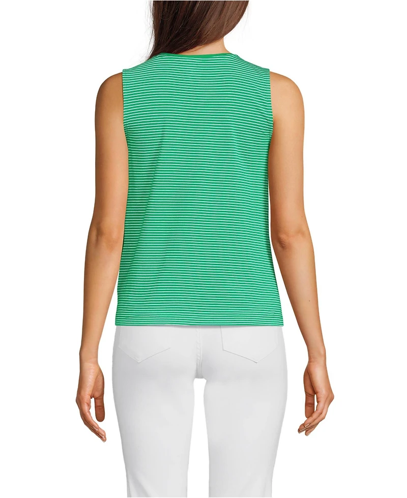 Lands' End Women's Lightweight Jersey Tank Top