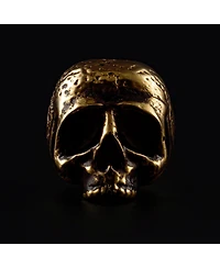 Vincero Men's Memento Mori Pendant Necklace in Gold-Tone Stainless Steel