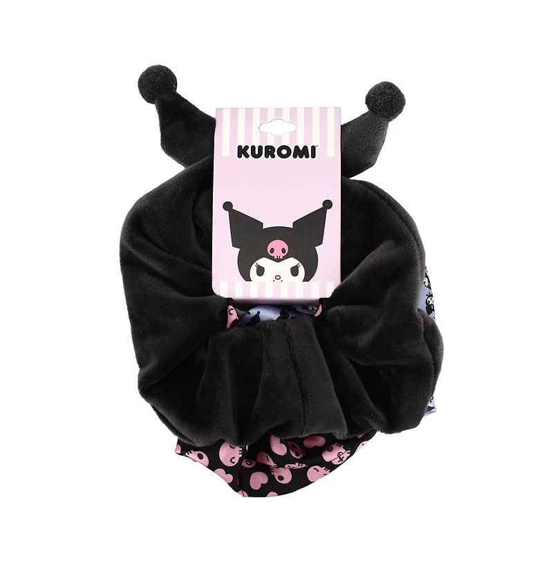 Sanrio Kuromi Scrunchy 3-Pack