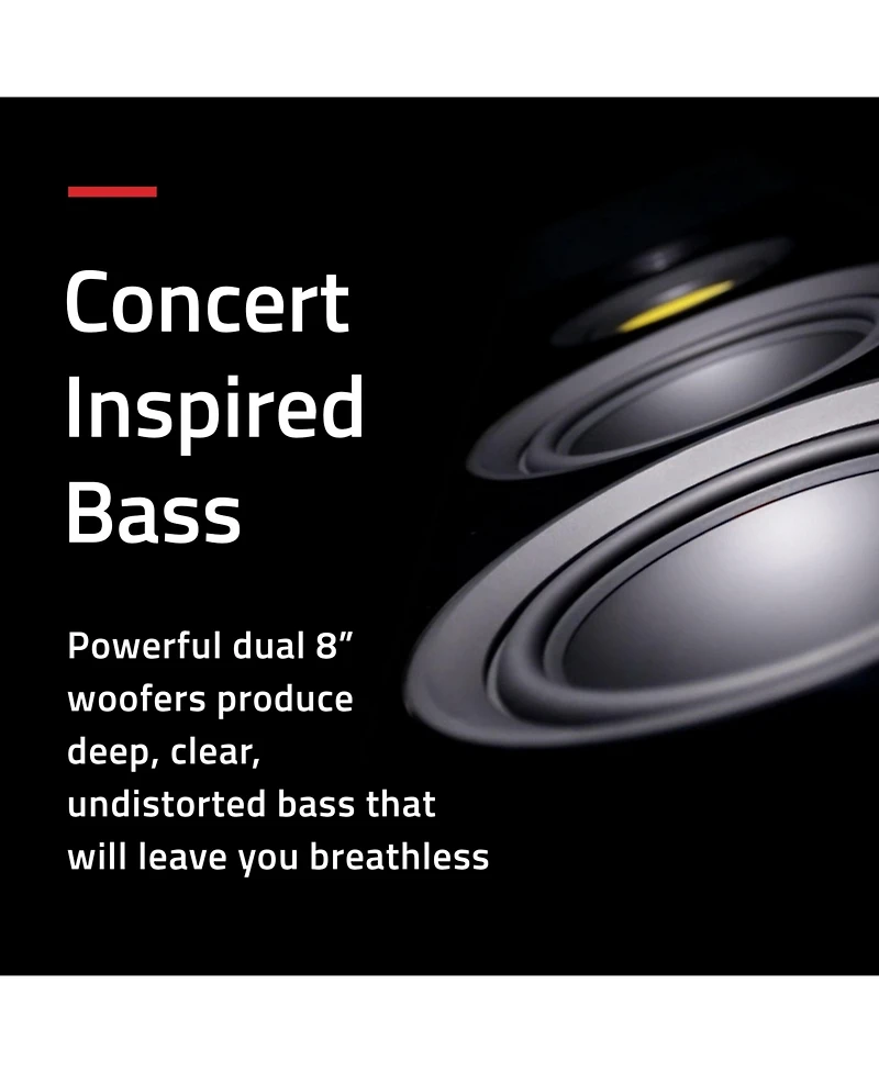 Fluance Signature HiFi Surround Sound Home Theater 5.0 Channel Speaker System including 3-Way Floorstanding Towers, Center Channel and Rear Surround S