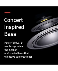 Fluance Signature HiFi Surround Sound Home Theater 5.0 Channel Speaker System including 3-Way Floorstanding Towers, Center Channel and Rear Surround S