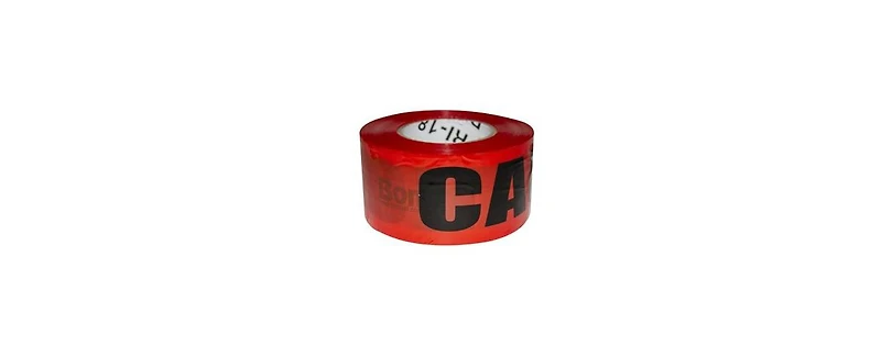 Bon 84-279 Caution Tape Red 3-inch X 1000 Foot