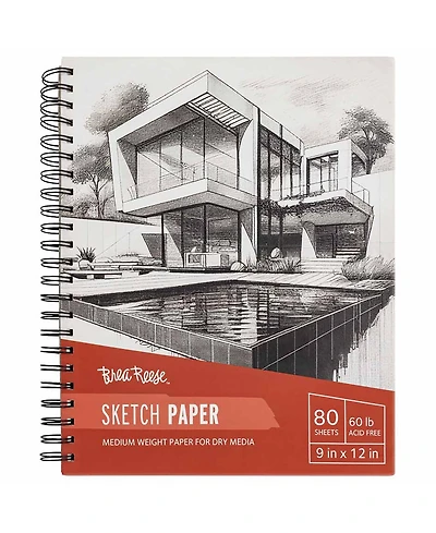 Spiral-Bound Paper Pad: Sketch