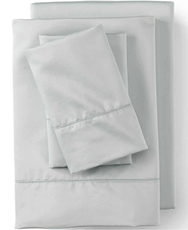 Lands' End 700 Thread Count Luxe Sateen Egyptian Cotton No Iron Bed Pillowcases