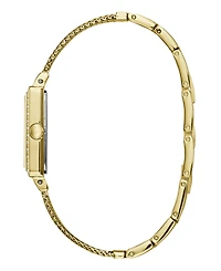 Guess Women's Analog Gold-Tone Mesh Watch, 28mm