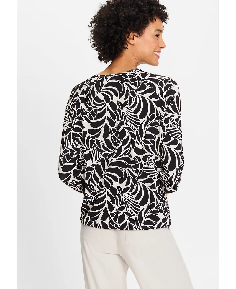 Olsen Women's Statement Leaf Print