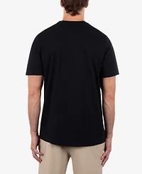 Hurley Men's Poison and Palapas Slub Short Sleeve T-Shirt