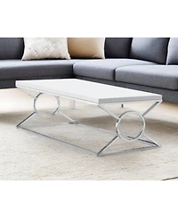 Wood and Iron Coffee Table – Rustic and Sturdy Design