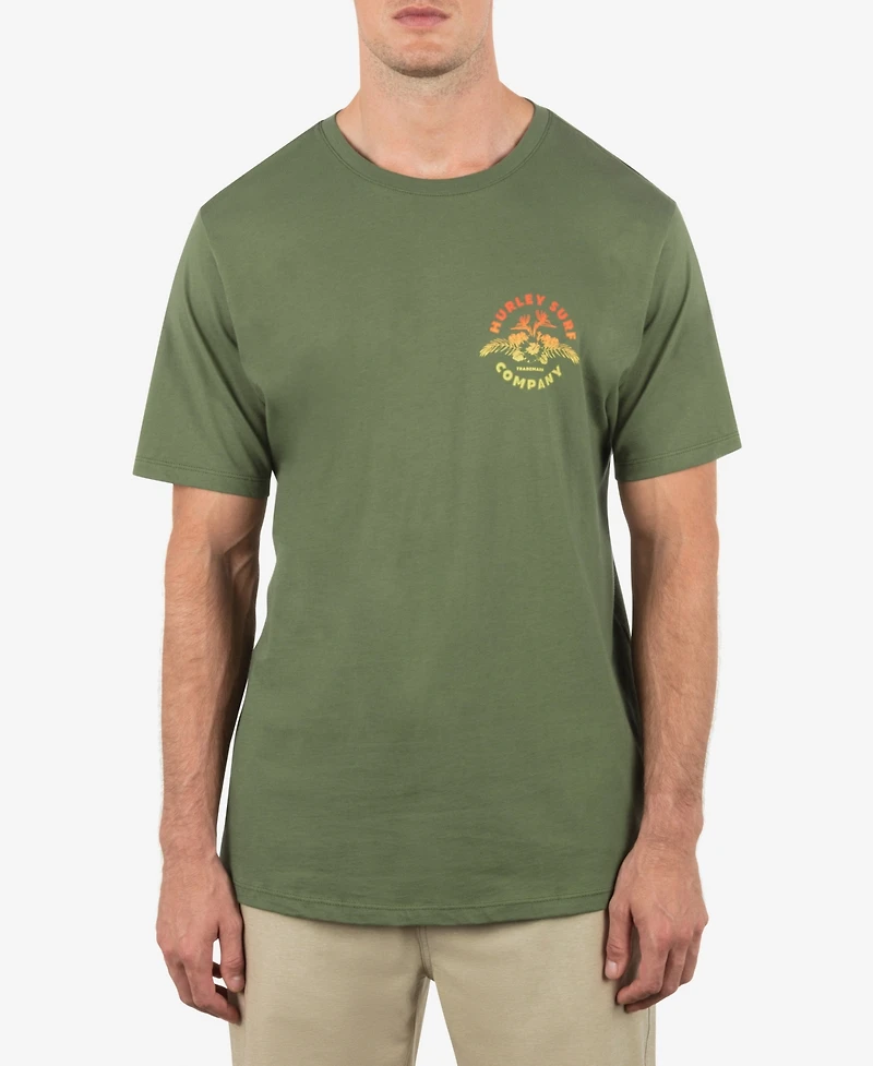 Hurley Men's Resort Livin Short Sleeve T-Shirt
