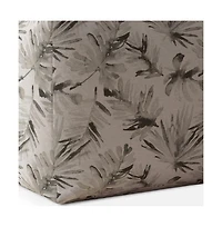 Cotton Pouf Ottoman with Floral Design – Trendy and Comfortable