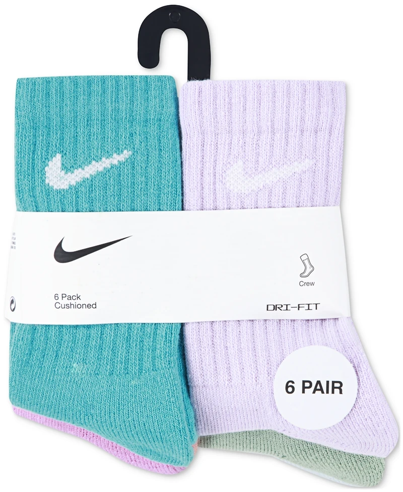 Nike Little Kids 6-Pk. Performance Crew Socks