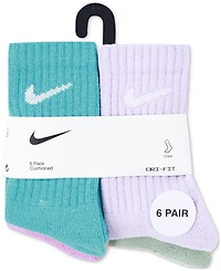 Nike Little Kids 6-Pk. Performance Crew Socks