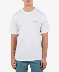 Hurley Men's Fastlane Lined Short Sleeve T-Shirt