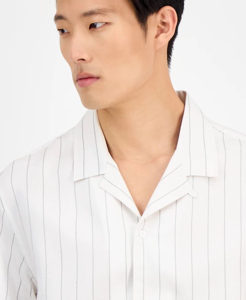 Alfani Men's Stripe Shirt, Exclusively at Macy's