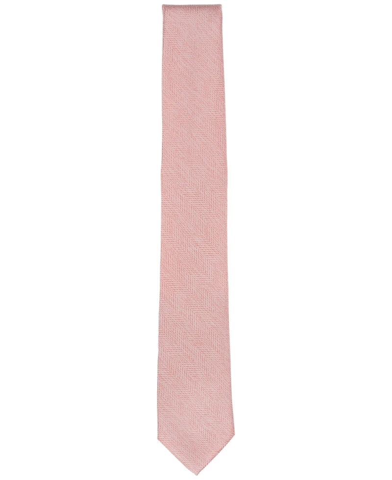 Bar Iii Men's Melange Chevron Solid Tie, Exclusively at Macy's