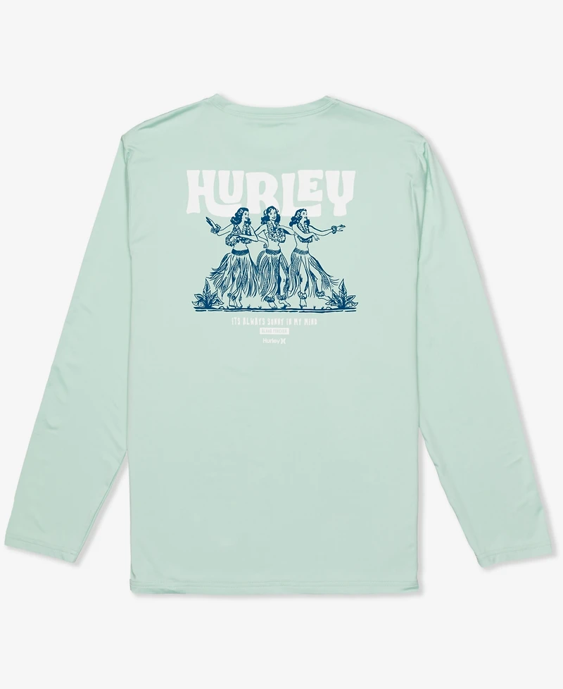 Hurley Men's Hybrid Upf Long Sleeve T-Shirt