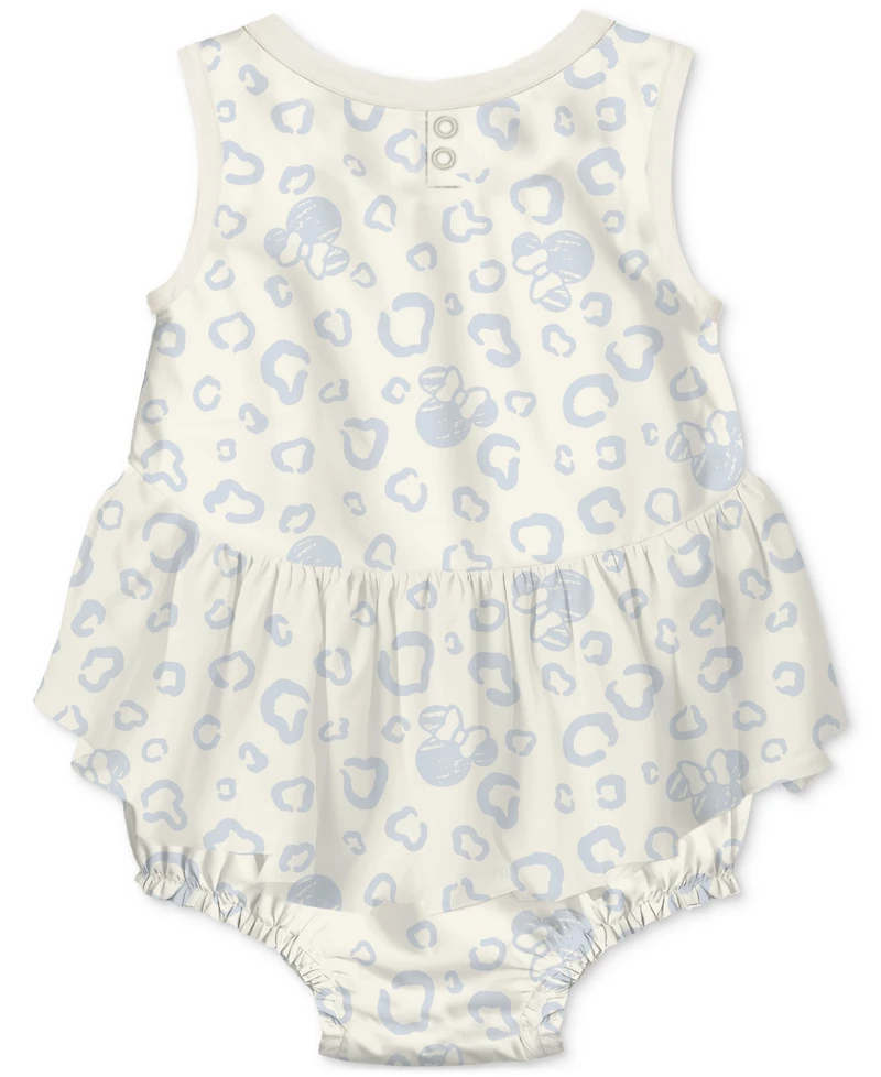 Disney Baby Girls Minnie Mouse Skirted Bodysuits, 2 Piece Set