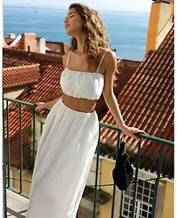 French Connection Women's Nomi Cotton Maxi Skirt