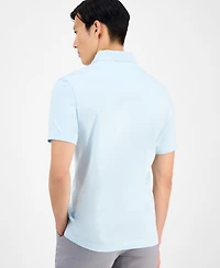 Alfani Men's Regular-Fit Mercerized Polo Shirt, Created for Macy's