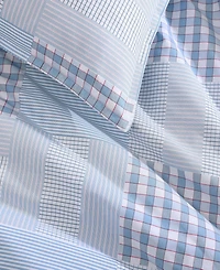 Tommy Hilfiger Hamptons Patchwork Cotton 3-Pc. Duvet Cover Set
