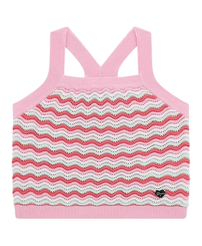 Guess Big Girls Colorful Crochet Tank Top