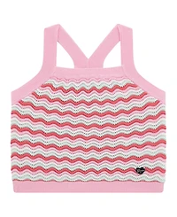 Guess Big Girls Colorful Crochet Tank Top