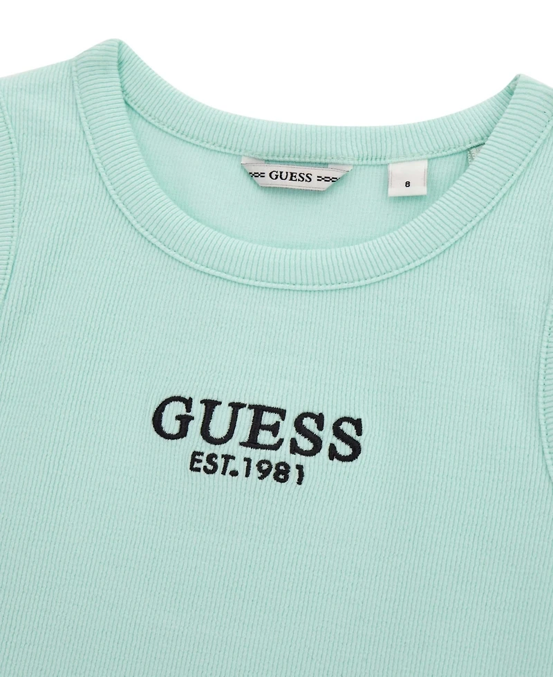 Guess Big Girls Rib Midi Length Tank Top