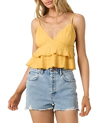 O'Neill Juniors' Chloey Sleeveless Flowy Tank Top