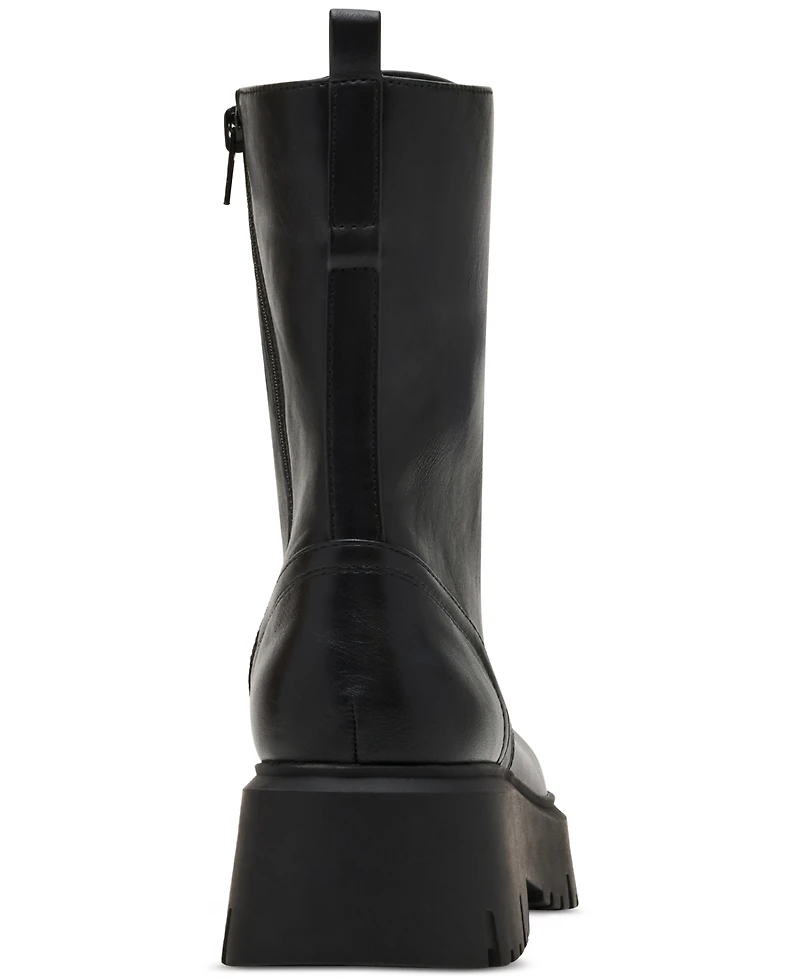 Madden Girl Maisey Lace-Up Combat Booties