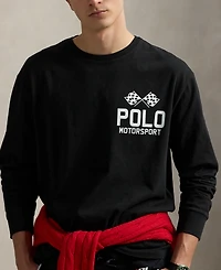 Polo Ralph Lauren Men's Classic-Fit Slub Jersey Graphic T-Shirt
