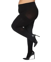 MeMoi Women's FirmFit Opaque 90 Denier Control Top Tights Mm-2892