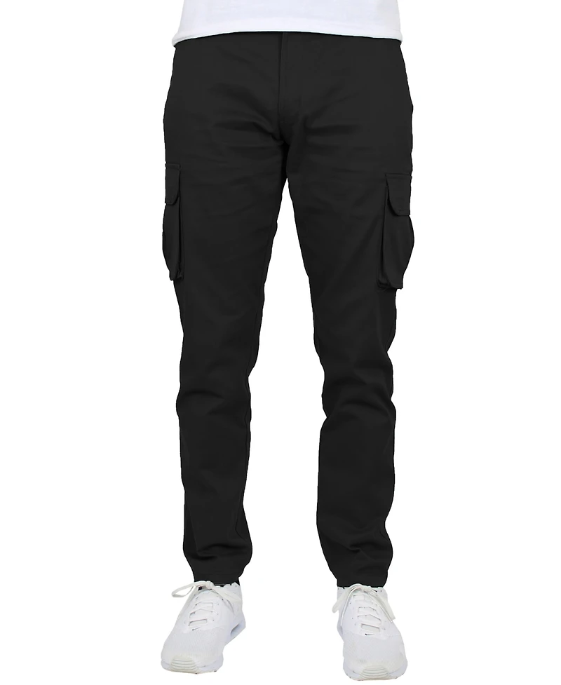 Blu Rock Men's Flex Stretch Cargo Pants