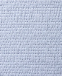 Tommy Hilfiger Running Stitch Solid Cotton Blanket