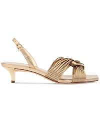 Michael Kors Women's Alessia Kitten-Heel Sandals