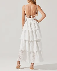 Astr the Label Women's Faeryn Cotton Maxi Dress