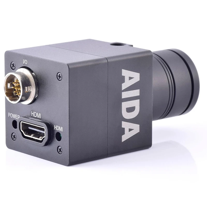 Aida Uhd-100A Micro 4K Ultra Hd Hdmi 1.4 Professional Pov Camera with Trs Stereo Audio Input, Multi Hd Format
