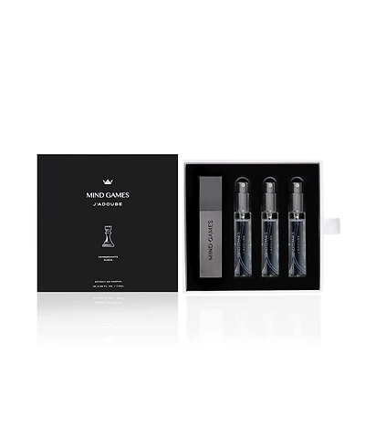 Mind Games J'adoube Travel Trio - Luxury Fragrance for Women & Men - Mini Perfume Set for Travel