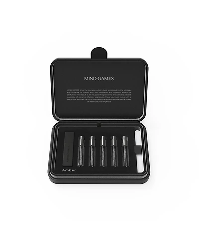 Mind Games Amber 5 Piece Olfactive Discovery Set - Designer Perfume Set for Women & Men